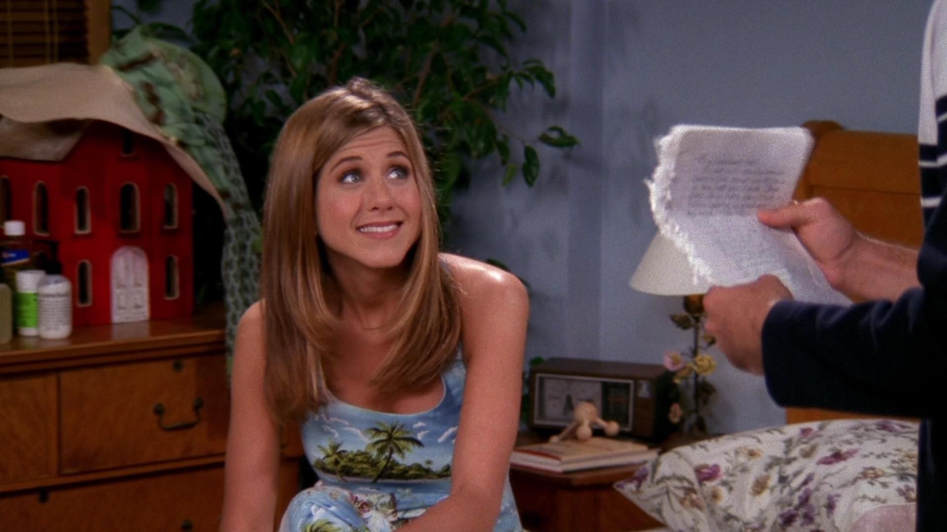 A carta de Rachel (The One Where Rachel Writes a Letter)