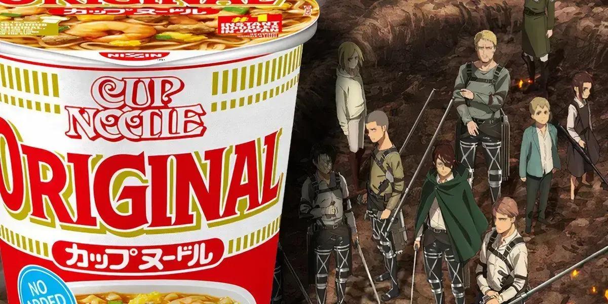 Attack on Titan: A nova parceria inusitada com ramen