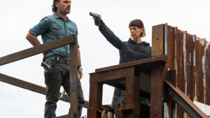 Recorde histórico: Rick, Carol e Jadis em The Walking Dead