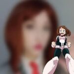 Cosplay da Ochaco: A incrível transformação de diana_cosplayyy