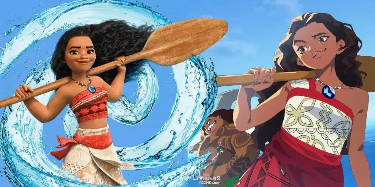 Moana 2: A Surprising Anime Adaption da Disney