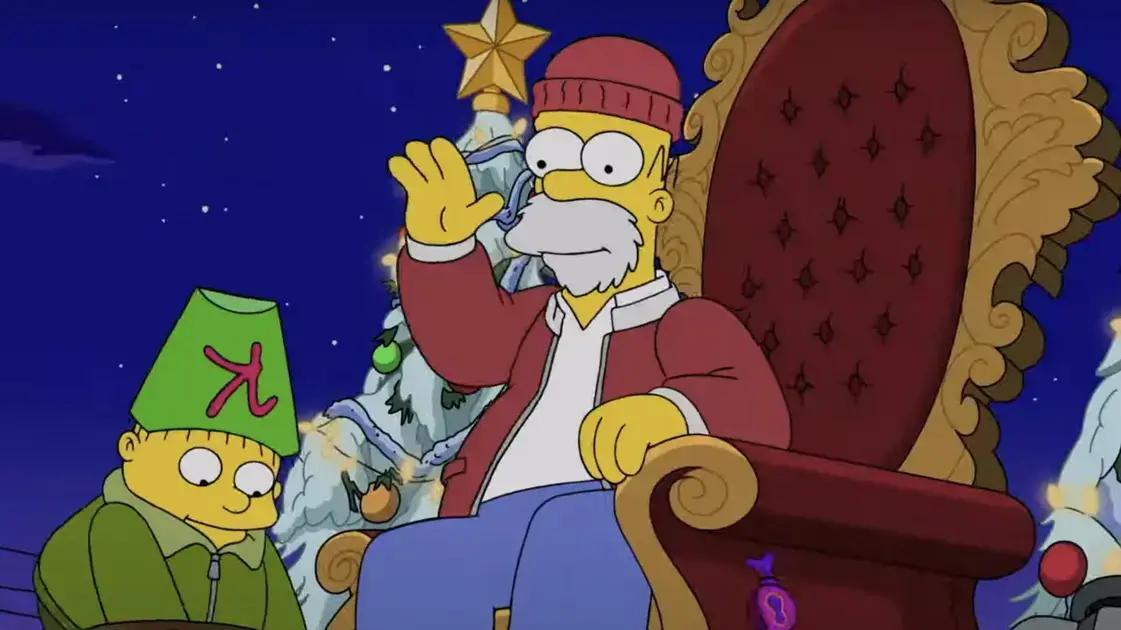 O Especial de Natal dos Simpsons que Domina a Disney+